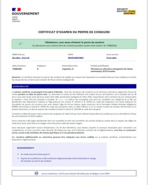 Nouveau CEPC permis e conduire - Castelnau-le-Lez